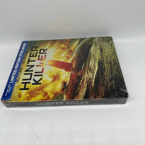 Hunter Killer Limited Edition Steelbook Blu-ray +‎ DVD + Digital - Picture 4 of 6